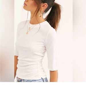 Free people talk to me tee